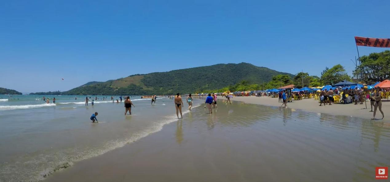 Linda Casa Para Familia, Muito Proxima Da Praia Em Ubatuba!!! Eksteriør billede